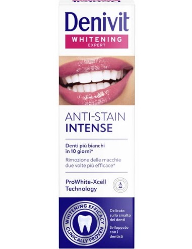 Denivit Dentifricio Antimacchia 50ml - Intenso - Sbiancante
